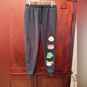 Nickelodeon Rugrats Graphic Fleece Joggers Size M (38-40)